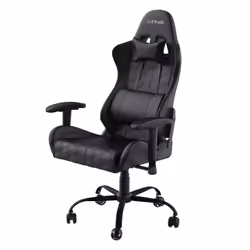 Trust GXT 708 Resto, Universal gaming chair, 150 kg, Universal, Black, Black, Metal