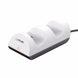 Trust GXT 254, Charge kit, PlayStation 5, Black, White, Wired, 65 mm, 130 mm