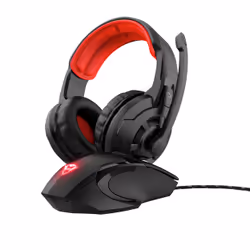 Trust GXT 785 Ravius Headset Wired Head-band Gaming Black, Red