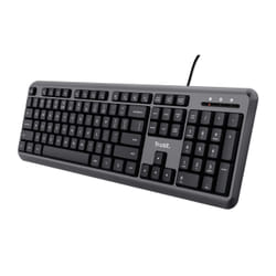 Trust ODY keyboard Office USB QWERTY UK English Black, Grey