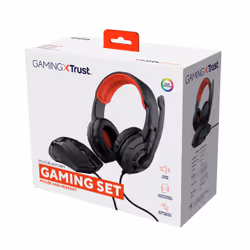 Trust 24761 headphones/headset Wired Head-band Gaming Black, Red - Additional view 6