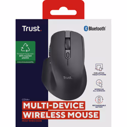 Trust Ozaa+ mouse Office Right-hand RF Wireless + Bluetooth Optical 3200 DPI - Additional view 8