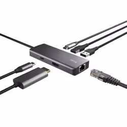 Trust Dalyx USB Type-C 1000 Mbit/s Silver - Additional view 4
