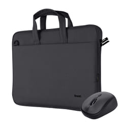 Trust Bologna 40.6 cm (16") Briefcase Black
