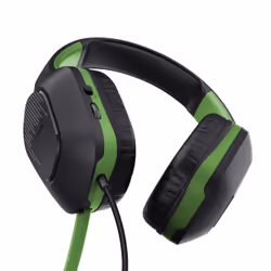 Trust GXT 415X ZIROX Headset Wired Head-band Gaming Black, Green