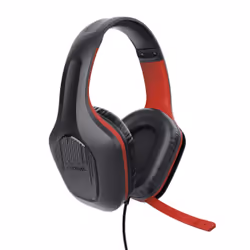 Trust GXT 415S ZIROX Headset Wired Head-band Gaming Black, Red
