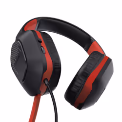 Trust GXT 415S ZIROX Headset Wired Head-band Gaming Black, Red