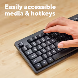 Trust Ody II keyboard Office RF Wireless QWERTY UK English Black - Additional view 5