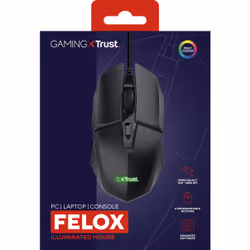 Trust GXT 109 Felox mouse Gaming Right-hand USB Type-A Optical 6400 DPI - Additional view 7