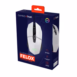 Trust GXT 109W Felox mouse Gaming Right-hand USB Type-A Optical 6400 DPI - Additional view 6