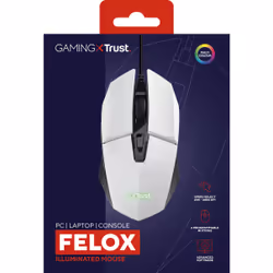 Trust GXT 109W Felox mouse Gaming Right-hand USB Type-A Optical 6400 DPI - Additional view 7