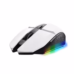 Trust GXT 110 FELOX, Right-hand, Optical, RF Wireless, 4800 DPI, White
