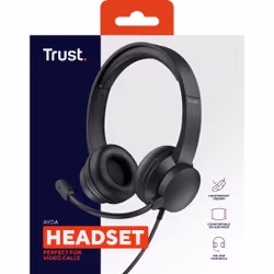 Trust Ayda Headset Wired Head-band Calls/Music Black - Additional view 7