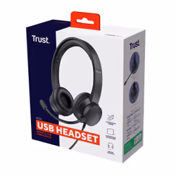 Trust Ayda Headset Wired Head-band Calls/Music Black - Additional view 6
