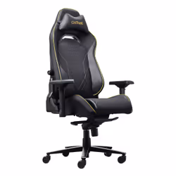 Trust GXT 721 Ruya Pro, Universal gaming chair, 150 kg, 195 cm, Black, Aluminium, Black