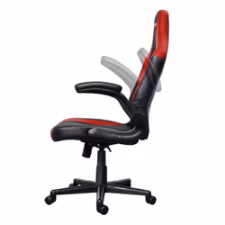 Trust GXT 703 Riye PC gaming chair Upholstered seat Black, Red - Additional view 4