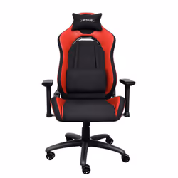 Trust GXT 714 Ruya PC gaming chair Upholstered seat Black, Red