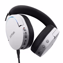 Trust GXT 491W FAYZO Headset Wired & Wireless Head-band Gaming USB Type-C Bluetooth Black, White - Additional view 4