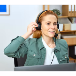 Trust HS-150 Headset Wired Head-band Office/Call center Black - Additional view 6