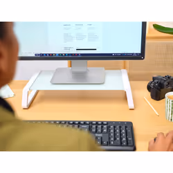 Trust 25351 monitor mount / stand Desk Transparent, White - Additional view 4