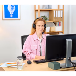 Trust HS-201 Headset Wired Head-band Office/Call center USB Type-A Black - Additional view 7