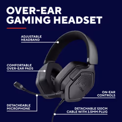 Trust GXT492 Carus Headset Wired Head-band Gaming Black - Additional view 8