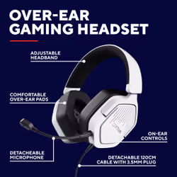 Trust GXT492W Carus Headset Wired Head-band Gaming White - Additional view 8