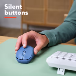 Trust Yvi+ mouse Universal Ambidextrous RF Wireless + Bluetooth Optical 1600 DPI - Additional view 7