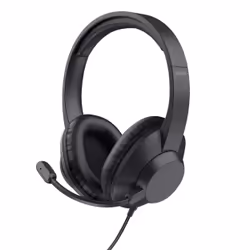 Trust Ayda Max, Wired, Office/Call center, 20 - 20000 Hz, 167 g, Headset, Black