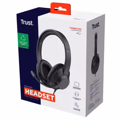 Trust Ayda Max Headset Wired Head-band Office/Call center Black - Additional view 7