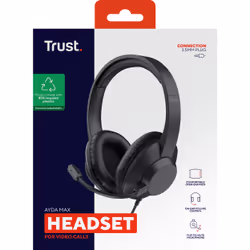 Trust Ayda Max Headset Wired Head-band Office/Call center Black - Additional view 8