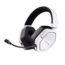 Trust GXT 493W Carus, Wired & Wireless, 20 - 20000 Hz, Gaming, 280 g, Headset, White