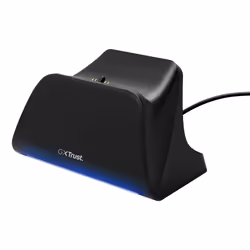 Trust GXT 255, PlayStation 5, Charging stand, Black, ABS, 1 m, USB Type-A to USB Type-C