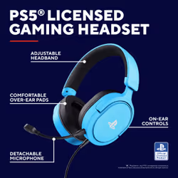 Trust GXT 498B Forta Headset Wired Head-band Gaming Blue - Additional view 8