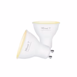 Trust 71296, Smart bulb, Wi-Fi, White, LED, GU10, Spot