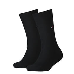 Tommy Hilfiger Classic Sock Male Knee socks Black 2 pair(s)