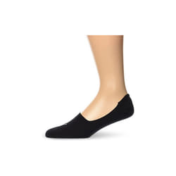 2 pairs Puma Unisex Footie- Black 2.5-5 35/38 - Black, 2