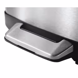 EKO Pedal Bin Della 50 L Matte Silver Home Kitchen Dustbin Waste Rubbish Bin - Additional view 7