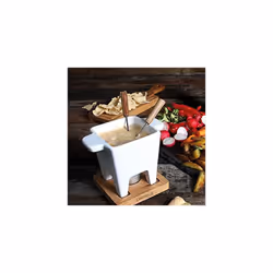 Tapas Fondue Biancofor 61 oz of Melted Cheese