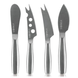 Cheese Knife Set Mini Copenhagen / 4 Small Cheese Knives/for All Types of Cheese/Stainless Steel/Silver / 5.7" x 0.8" x 0.4"