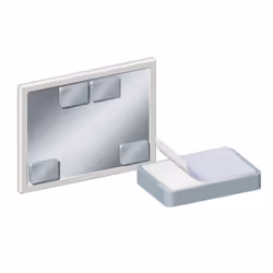 Legamaster magnetic block 50x75x12mm - Additional view 2