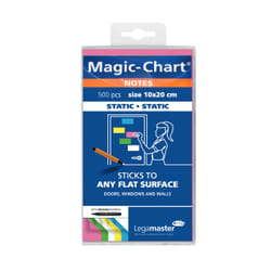 Legamaster Magic-Chart note 10x20cm assorted 500pcs