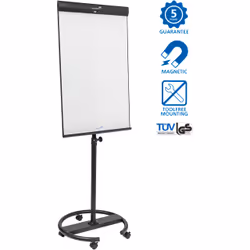 Legamaster UNIVERSAL TRIANGLE mobile flipchart round base - Additional view 6