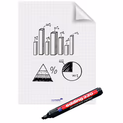 Legamaster Magic-Chart flipchart foil 60x80cm - Additional view 8