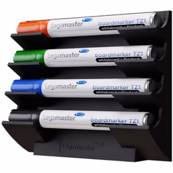Legamaster whiteboard marker holder black