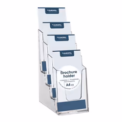 Europel 350102 desk tray/organizer Polystyrene Transparent