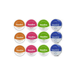 12 x 20g MIX Vaseline Lip Therapy Balm Petroleum Jelly Pocket Size Pots