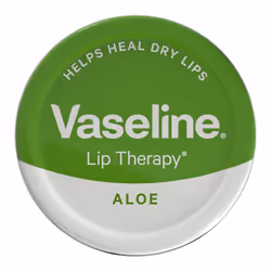 Vaseline Lip Therapy Petroleum Jelly, Aloe 20g - 6 Pack