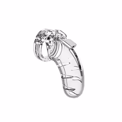 Man|Cage MODEL03, Penis chastity, Transparent, Polycarbonate (PC), 346 g, 42 mm, 60 mm