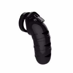 Man|Cage MODEL05, Penis chastity, Black, Polycarbonate (PC), 359 g, 54 mm, 60 mm
